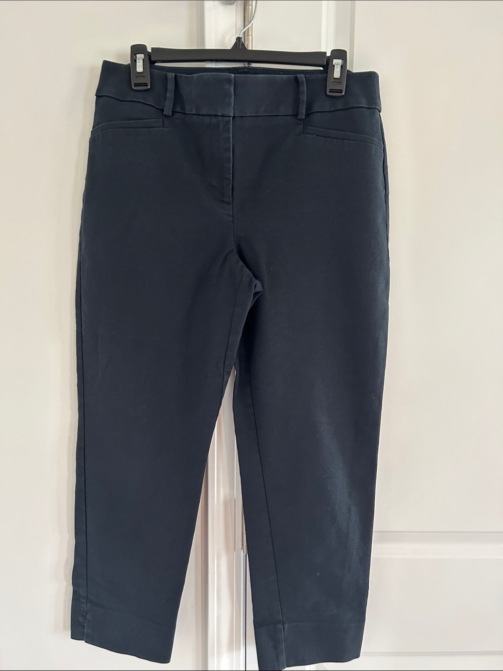 LOFT faded black Cropped pants